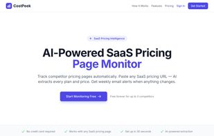 CostPeek screenshot 1