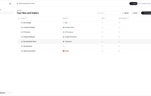 Integrate as many storage platforms as you want and view them all in one place in the virtual file browser. 