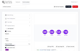 Countdown Builder screenshot 1