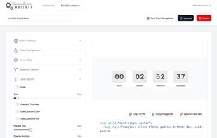 Countdown Builder screenshot 2