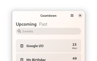 Countdown screenshot 1