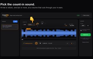 count-in sound picking