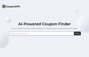 AI-Powered Coupon Finder