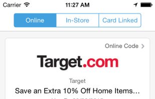 Coupons.com screenshot 1