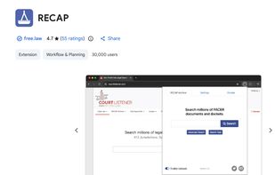 courtlistener screenshot 1