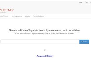 courtlistener screenshot 1