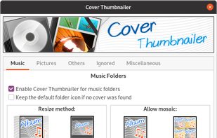 Cover Thumbnailer screenshot 1