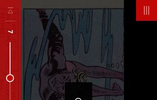 Reading controls - Cover the comic book reader for windows