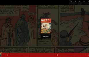 Reading controls - Cover the comic book reader for windows