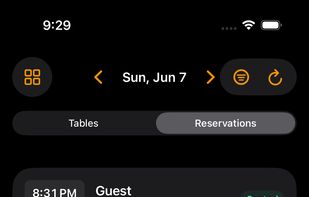 You can also manage your floor using an iPhone app