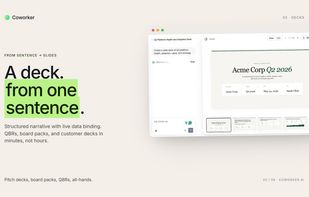 Coworker AI screenshot 1