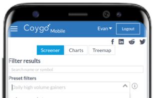 Coygo Screener screenshot 1