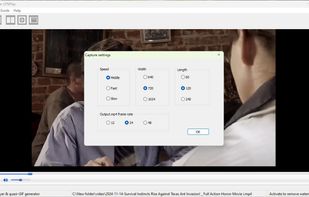 Video Snapshots Capture Setting Interface