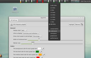 CPU Frequency Selector screenshot 1