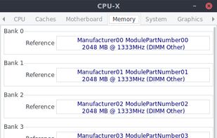 CPU-X (by X0rg) screenshot 3
