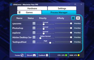 CPUCores screenshot 1