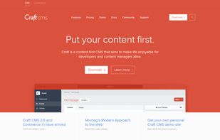 Craft CMS screenshot 1