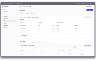 Craftplan screenshot 1