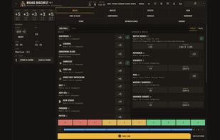 Interactive character sheets with attributes, skills, attacks, abilities, and automatic calculations.
