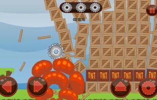 Crazy Cutsaw screenshot 1