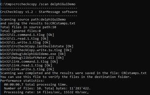 CrcCheckCopy screenshot 1
