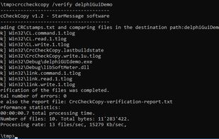 CrcCheckCopy screenshot 1