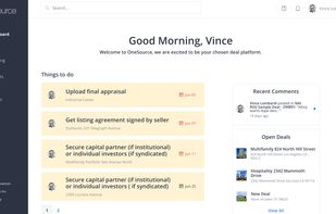 Main Activity Dashboard