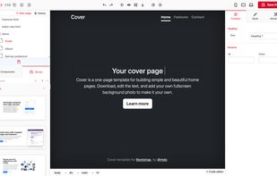 Cread Website Builder screenshot 1