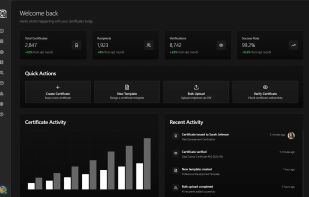 Creadefy dashboard