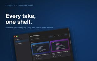 CreamRec X screenshot 2
