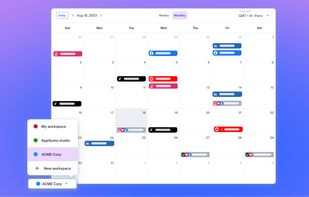 Content calendar