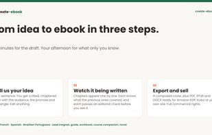create-ebook screenshot 2