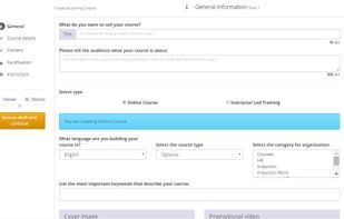 Create eLearning screenshot 1