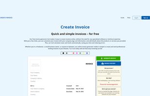 Create Invoice screenshot 1