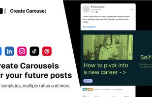 CreateCarousel screenshot 1