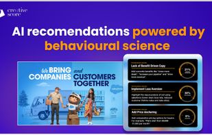 AI recommendations powered by behavioural science