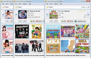 Creevity MP3 Cover Downloader screenshot 1