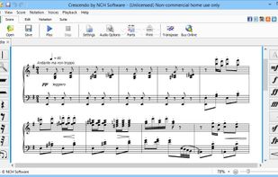 Crescendo Music Notation Editor - Music Notes