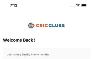 CricClubs screenshot 1