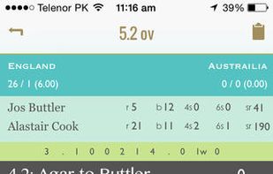 Cricket Scorekeeper screenshot 1