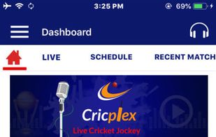CricPlex - Live Cricket Jockey screenshot 1