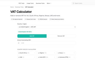 VAT Calculator