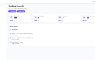  104 diagrams, 6 value chains, 10 team members, all working from the same source of truth. See what changed, who contributed, and where to pick up.