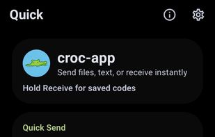 croc-app screenshot 3