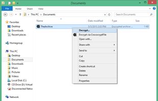 CrococryptFile screenshot 1