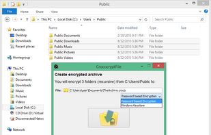 CrococryptFile screenshot 3