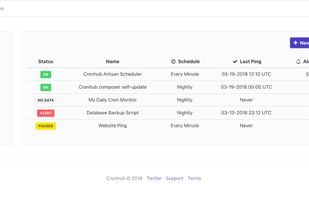 Cronhub screenshot 1