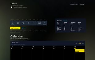 CronTool screenshot 1