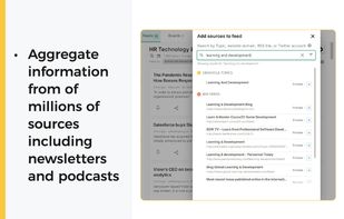 Adding sources is easy.