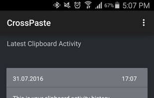 Cross Paste screenshot 1